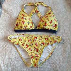 Tommy Hilfiger Yellow Floral Bikini